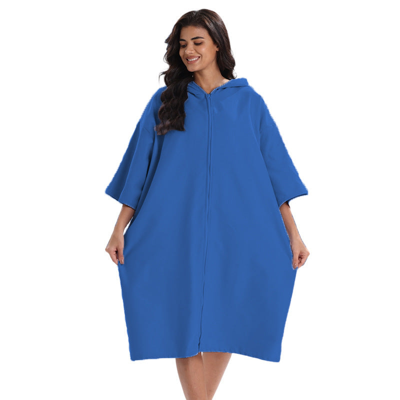 Practical and comfortable bathrobe poncho Bowlift