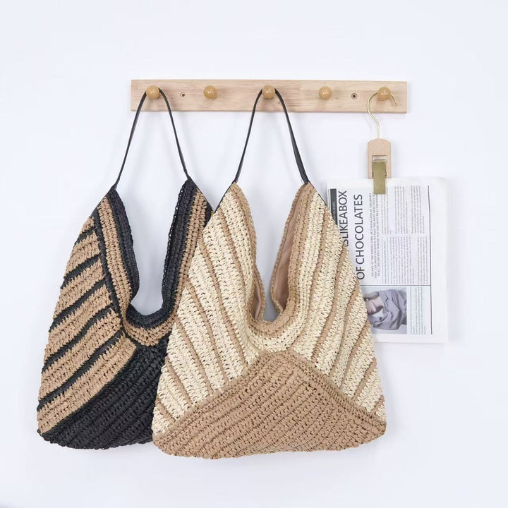 Tote bag with geometric structure design Bowlift