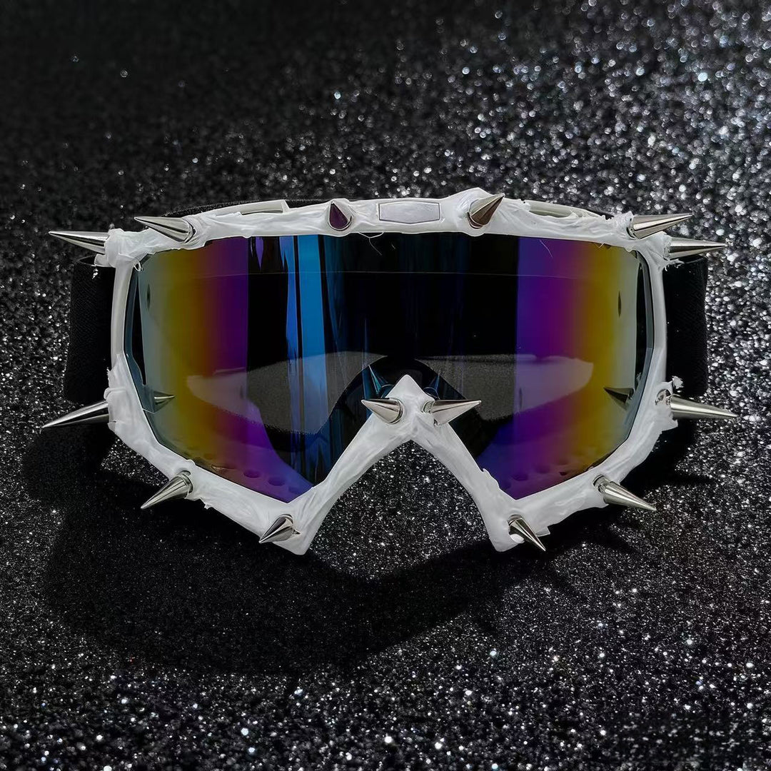 Women's sporty ski goggles with pointed accents Bowlift