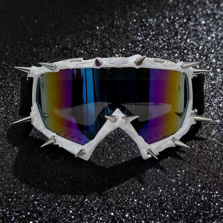 Women's sporty ski goggles with pointed accents Bowlift