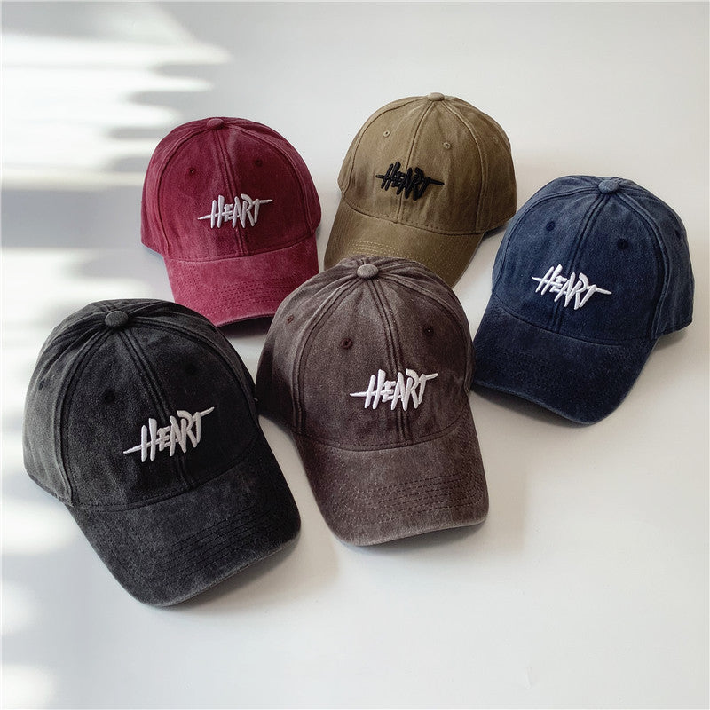 Women's Casual Distressed Cap Bowlift