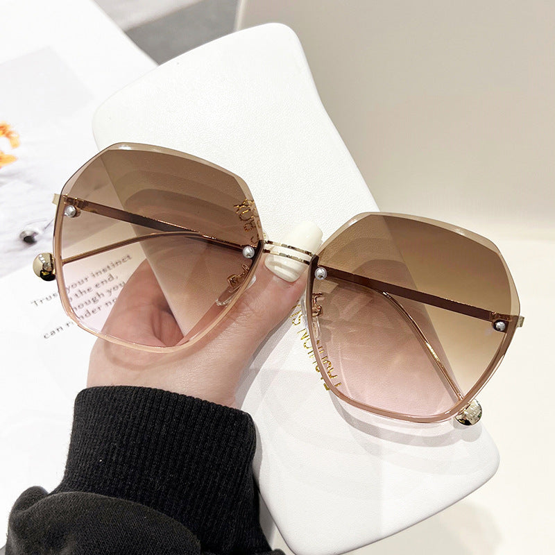 Women's large geometric sunglasses Bowlift