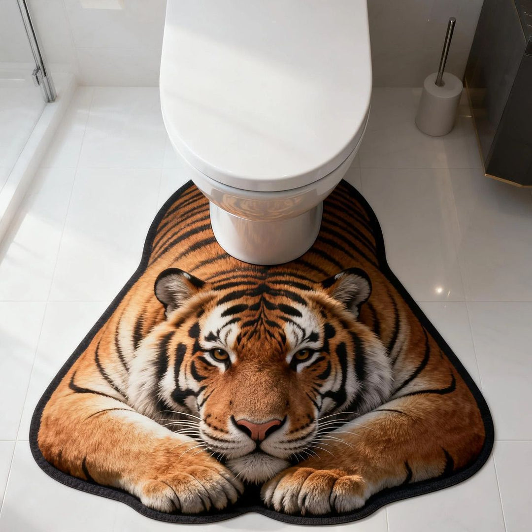 Poolbear Theme Decorative Bath Mat
