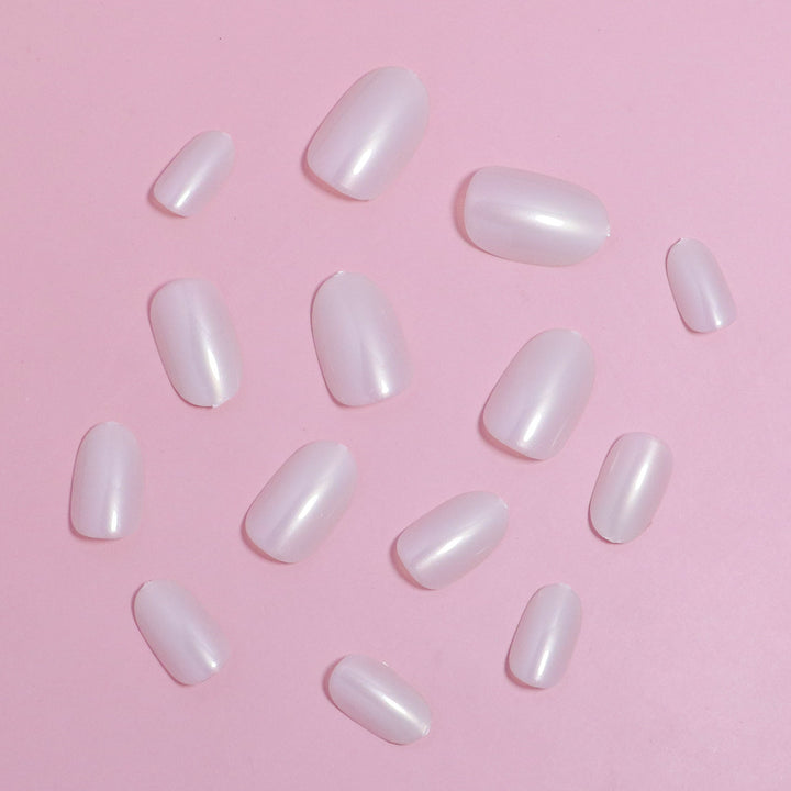 Premium Glossy Almond-Shaped Press-On Nail Tips Bowlift