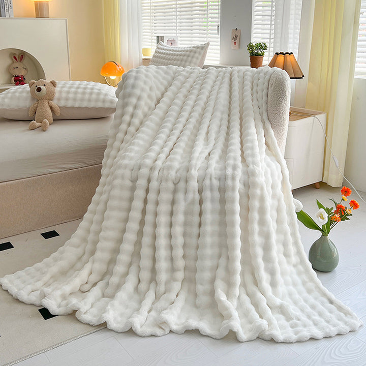 Women's Plush Throw Blanket Bowlift
