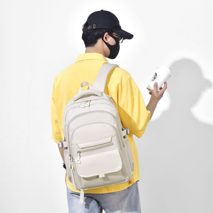 Multi-Functional Casual Backpack with Ergonomic Design Bowlift