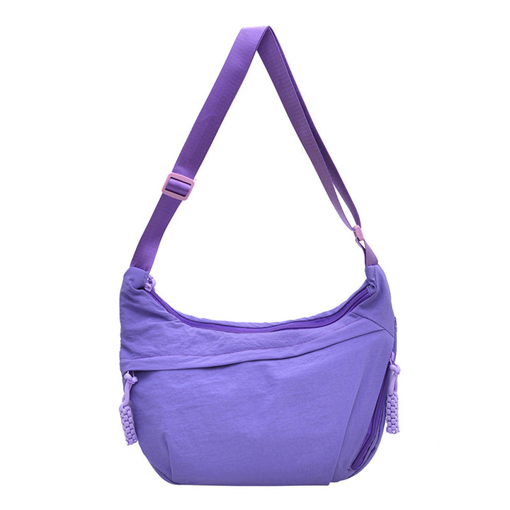 WoMulti-Pocket Lightweight Hobo Bag Bowlift