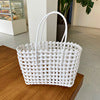Stylish and Practical Shopping Bag Made of Woven Material Bowlift