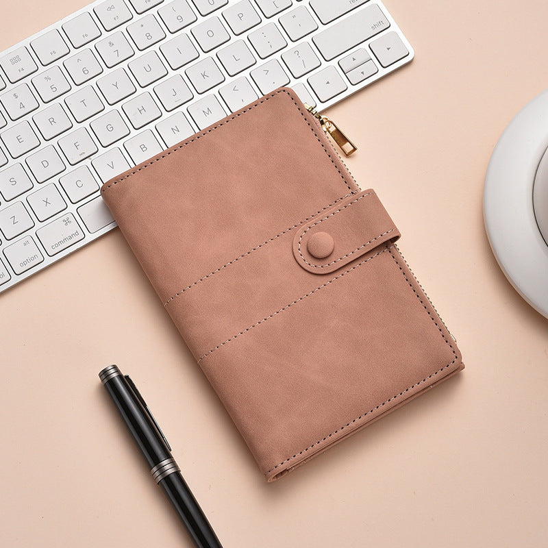 Premium Leather Zippered Journal Organizer Bowlift