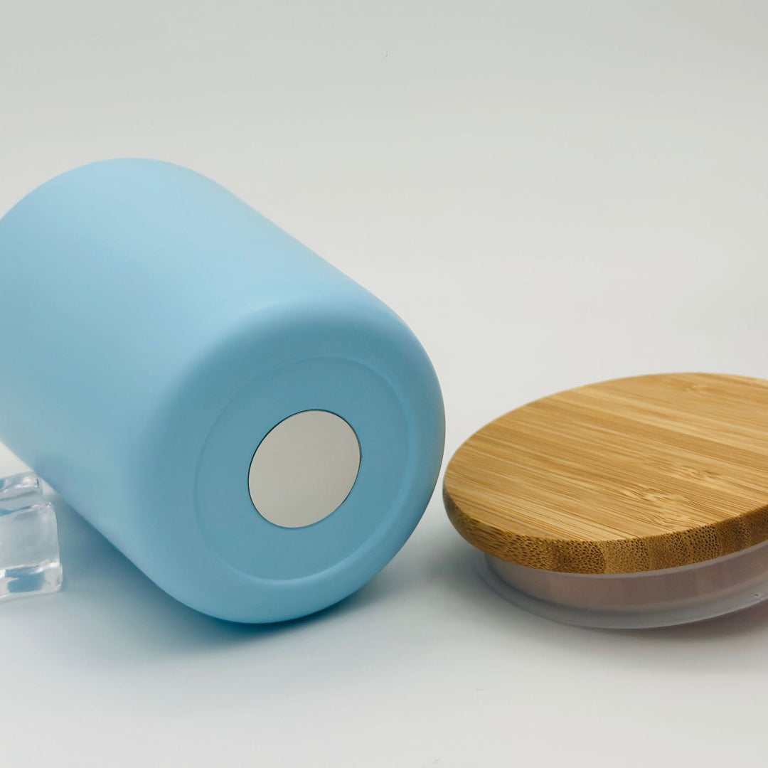 Ladies elegant sustainable insulated cup with bamboo lid Bowlift