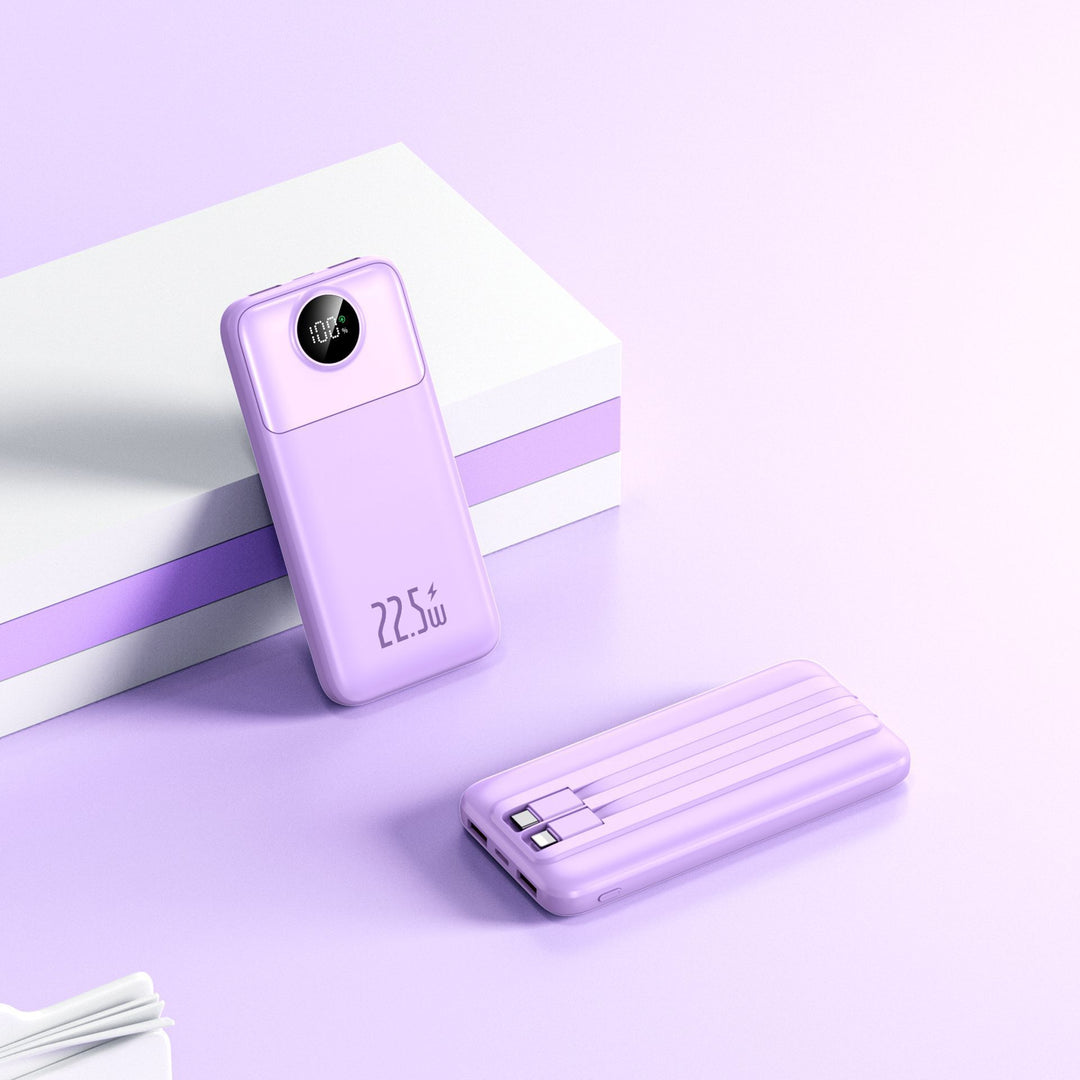 Power bank with extremely fast charging speed and LED display Bowlift