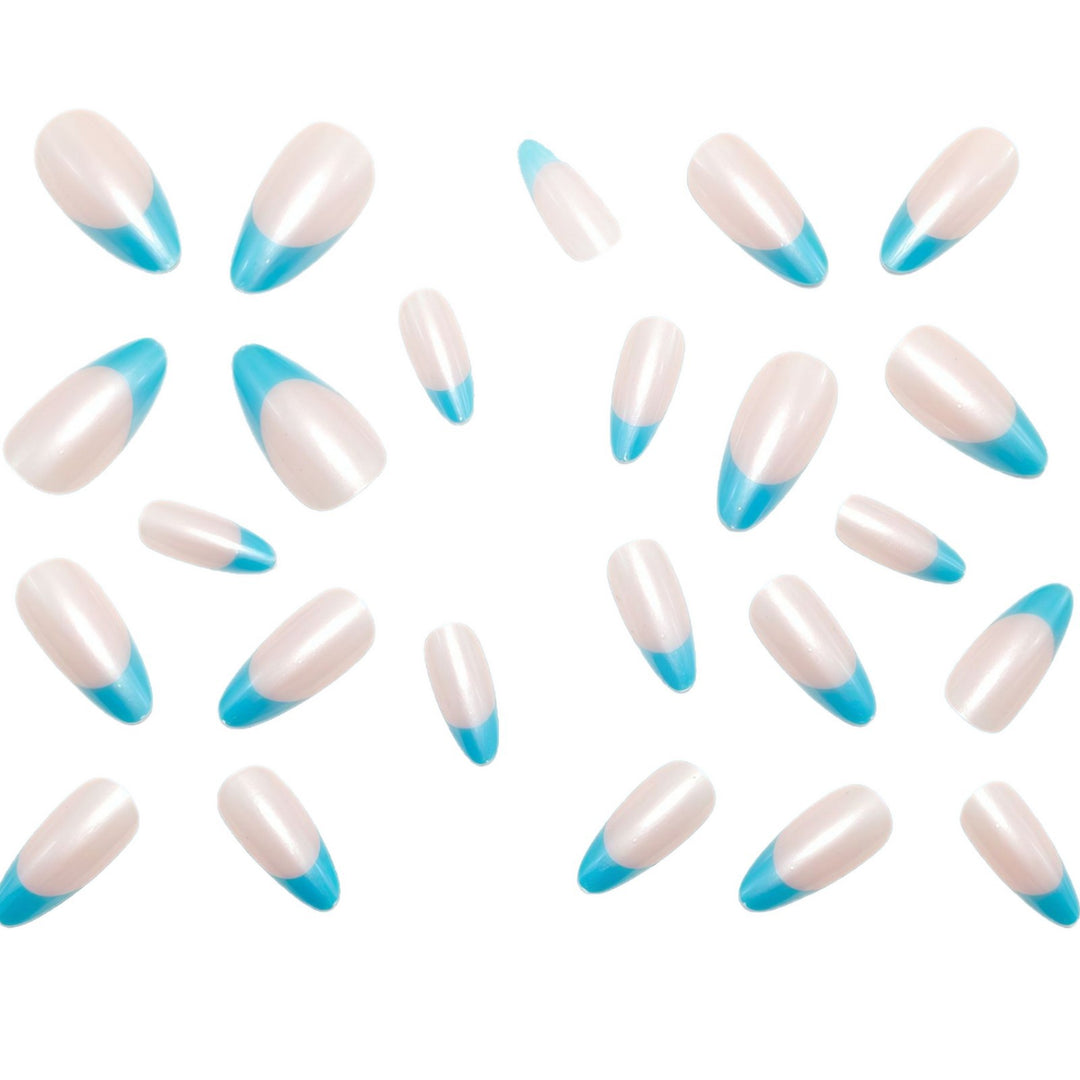 Stylish Color Gradient Artificial Nails Bowlift