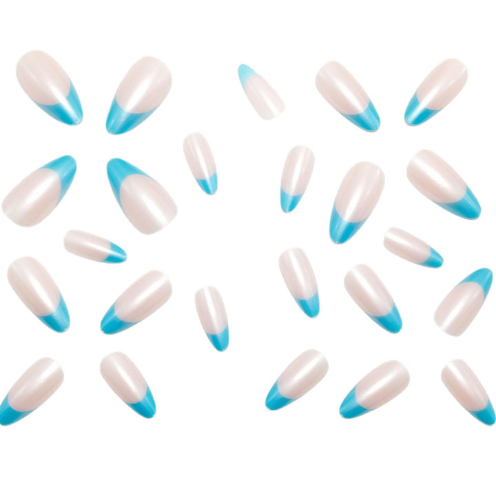 Stylish Color Gradient Artificial Nails Bowlift
