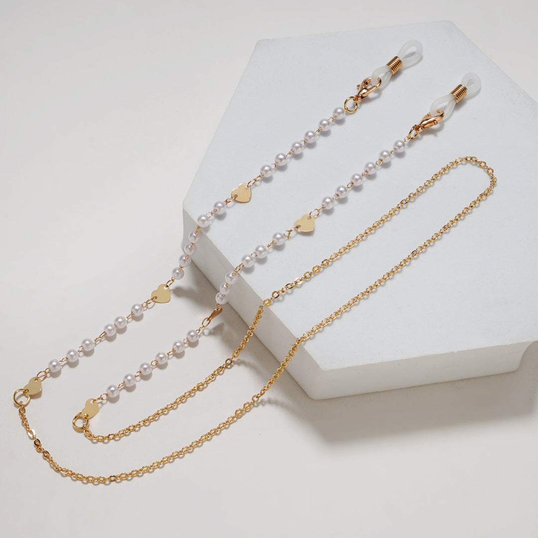 Trendy Geometric Eyewear Chain Bowlift
