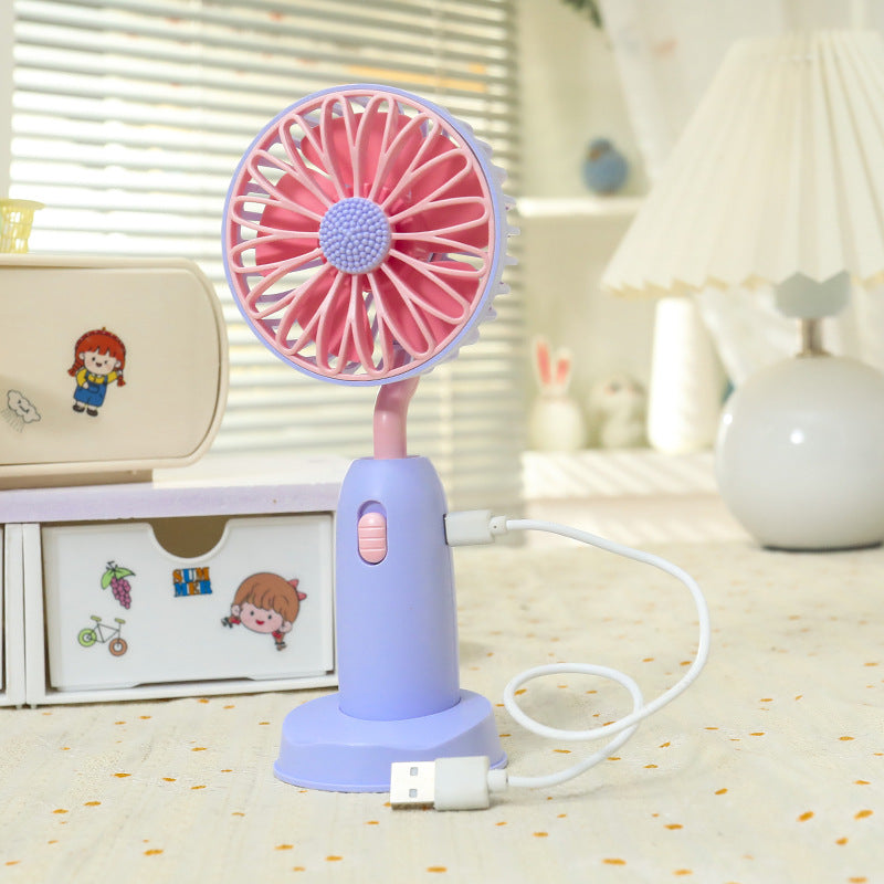 Portable USB Hand Fan with Ergonomic Design Bowlift