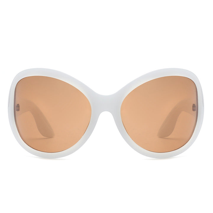 Ladies sunglasses in a stylish butterfly design with UV protection and wide frame Bowlift