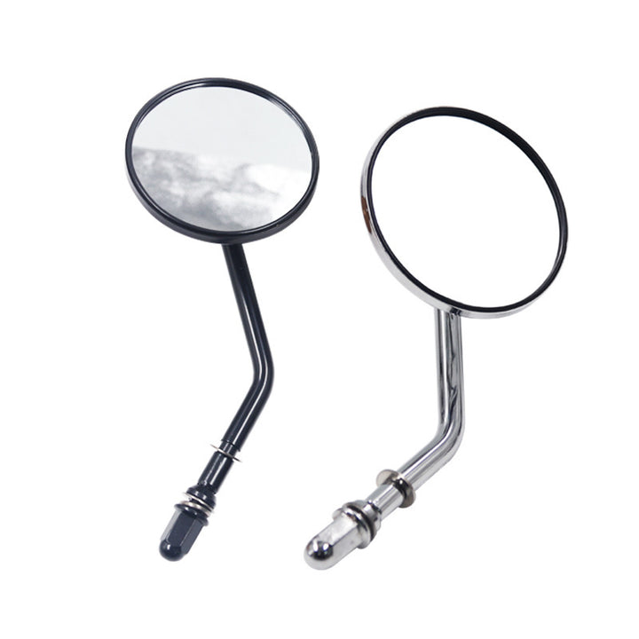 Motorcycle rearview mirror with adjustable arm and light effect Bowlift