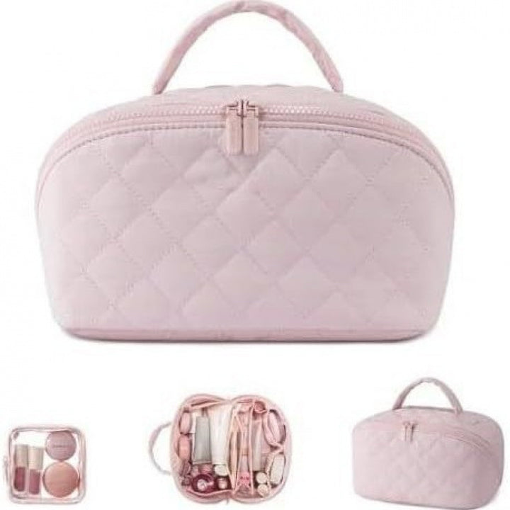 Cosmetic Storage Bag with Structured Design Bowlift