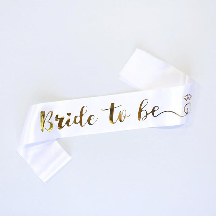 Women's Wedding Crown with Text Bowlift