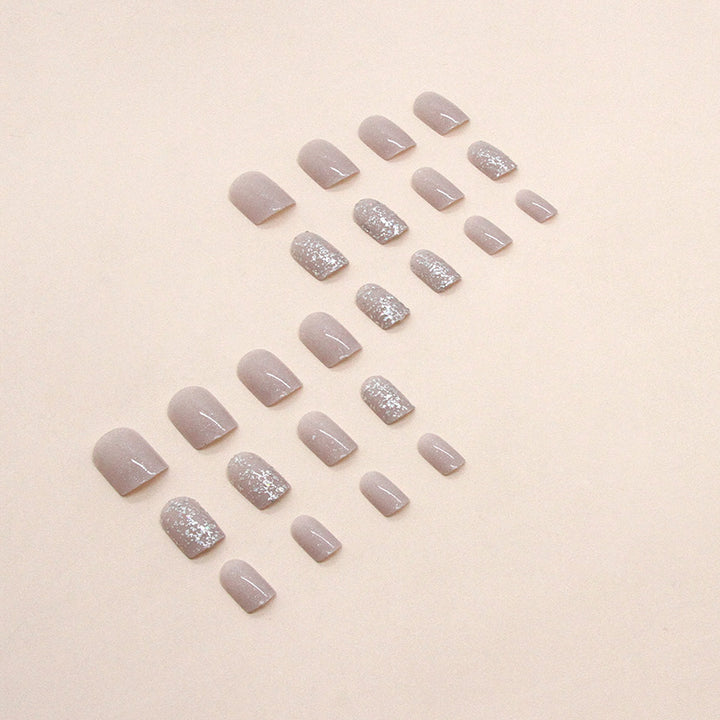 Sparkling Glitter Nail Tip Set Bowlift