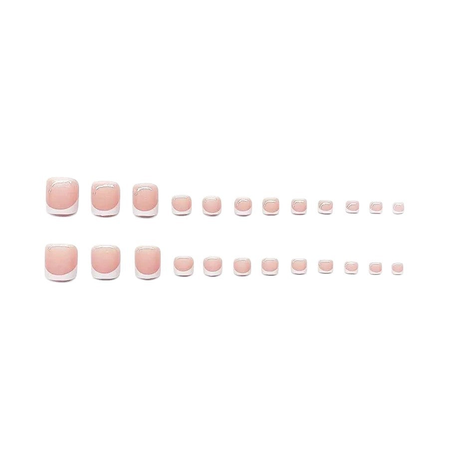 French Tip Nail Art Set Bowlift