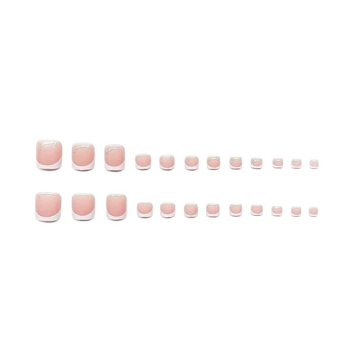 French Tip Nail Art Set Bowlift