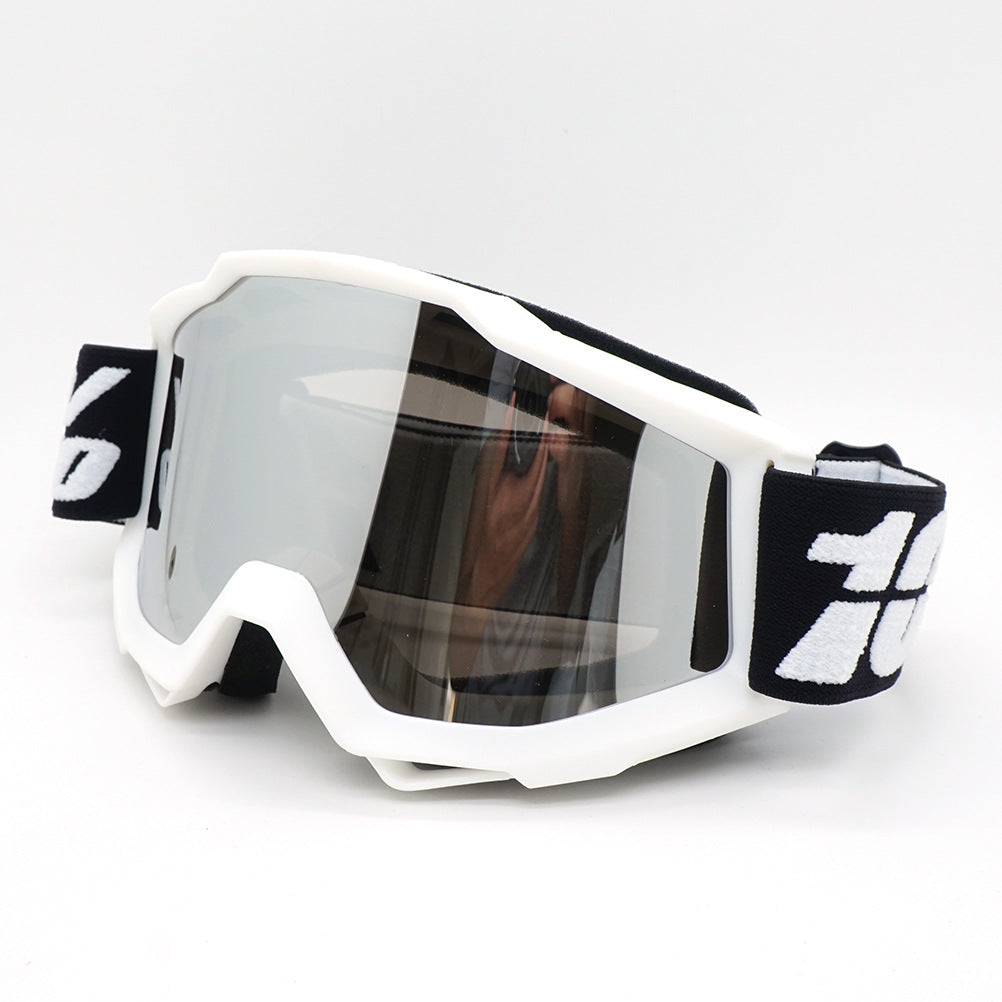 Impact resistant anti fog motocross goggles with OTG fit Bowlift