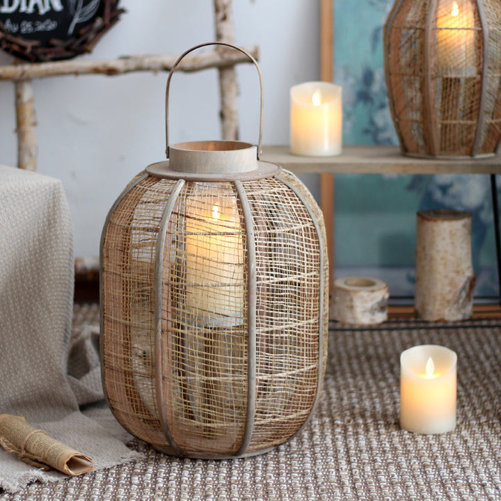Decorative Rattan Lamp Bowlift