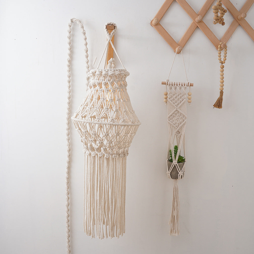 Macramé Hanging Lantern Bowlift