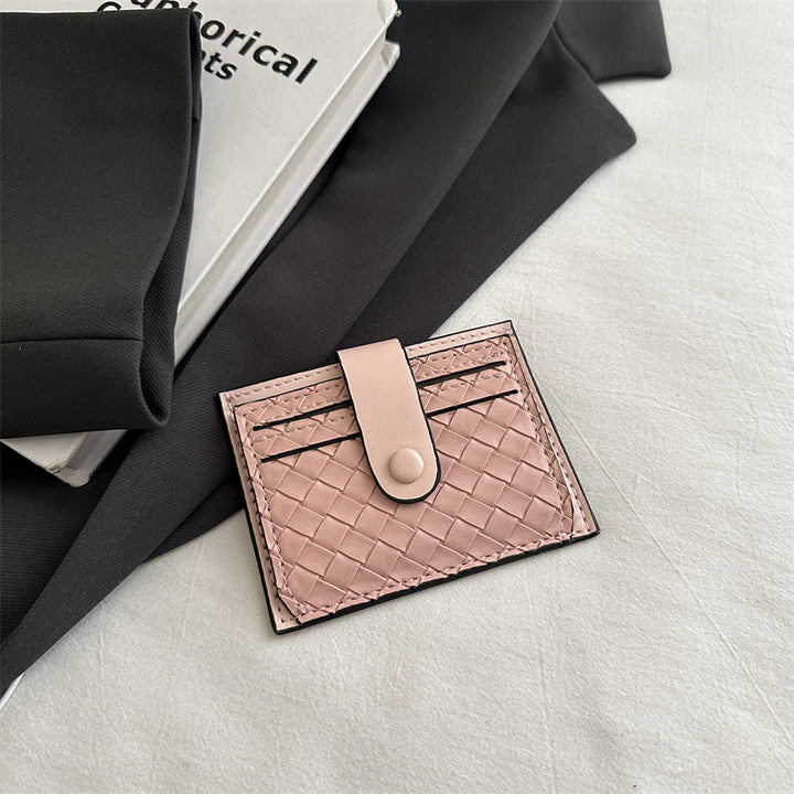 Minimalist Leather Card Holder Bowlift