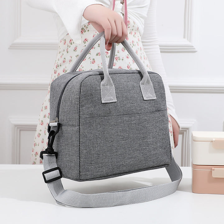 Insulated Lunch Tote with Adjustable Shoulder Strap