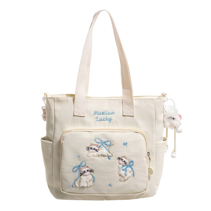Cute Illustrated Tote Bag Bowlift