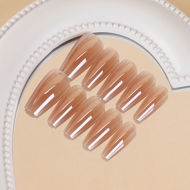 High-Gloss Gel Press-On Nails Bowlift