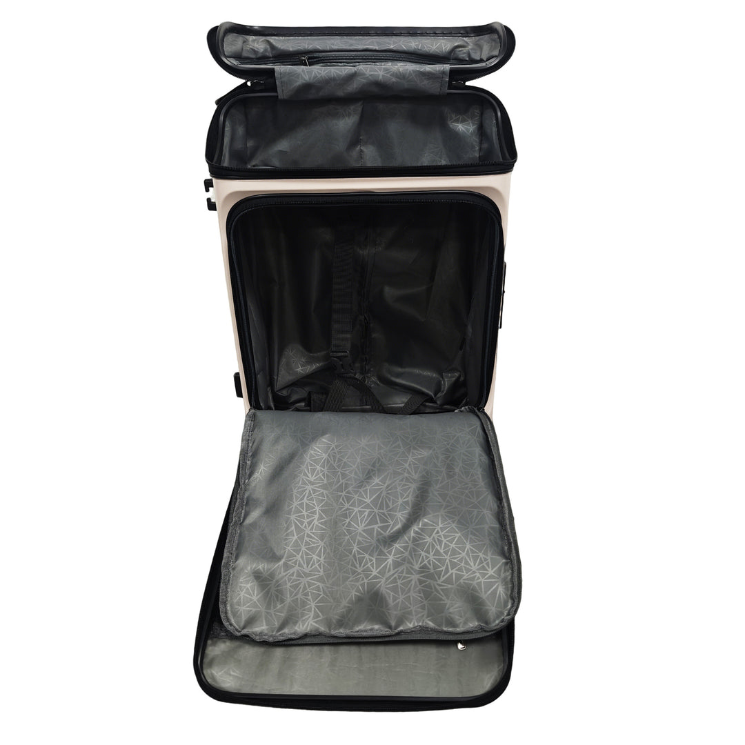 Women's Modern Hard Shell Travel Case Bowlift