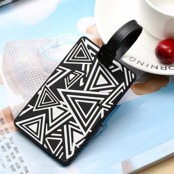 Unisex Luggage Tag in Artistic Design Bowlift