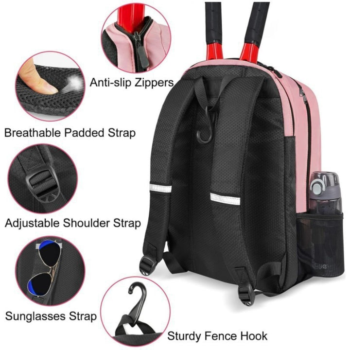 Sporty backpack with shoe compartment Bowlift
