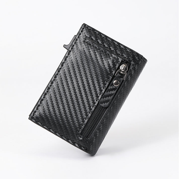 Carbon Fiber Zip Wallet Bowlift