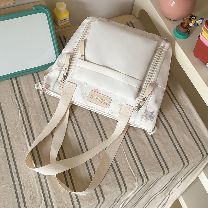 Whimsical Character-Themed Backpack Bowlift