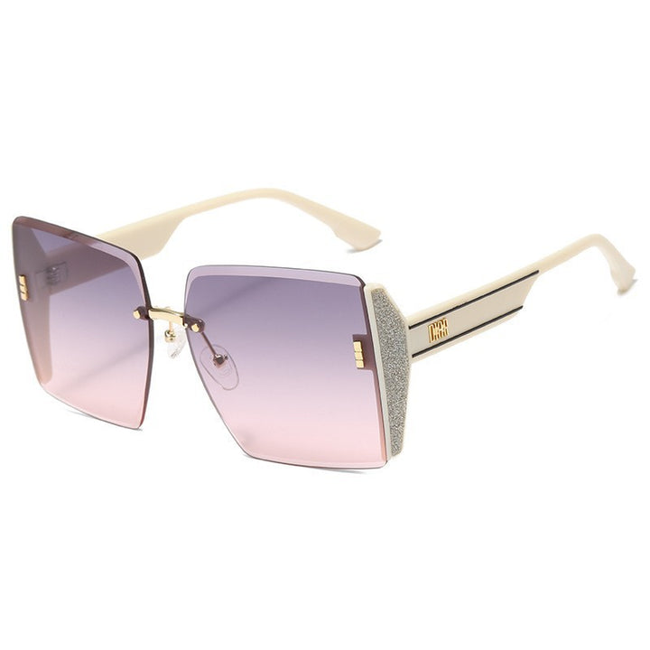 Women Oversized Sunglasses with Stylish Square Frame Bowlift
