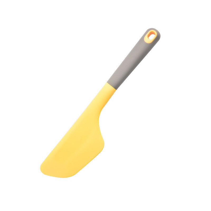 Angled silicone spatula with ergonomic non slip handle Bowlift