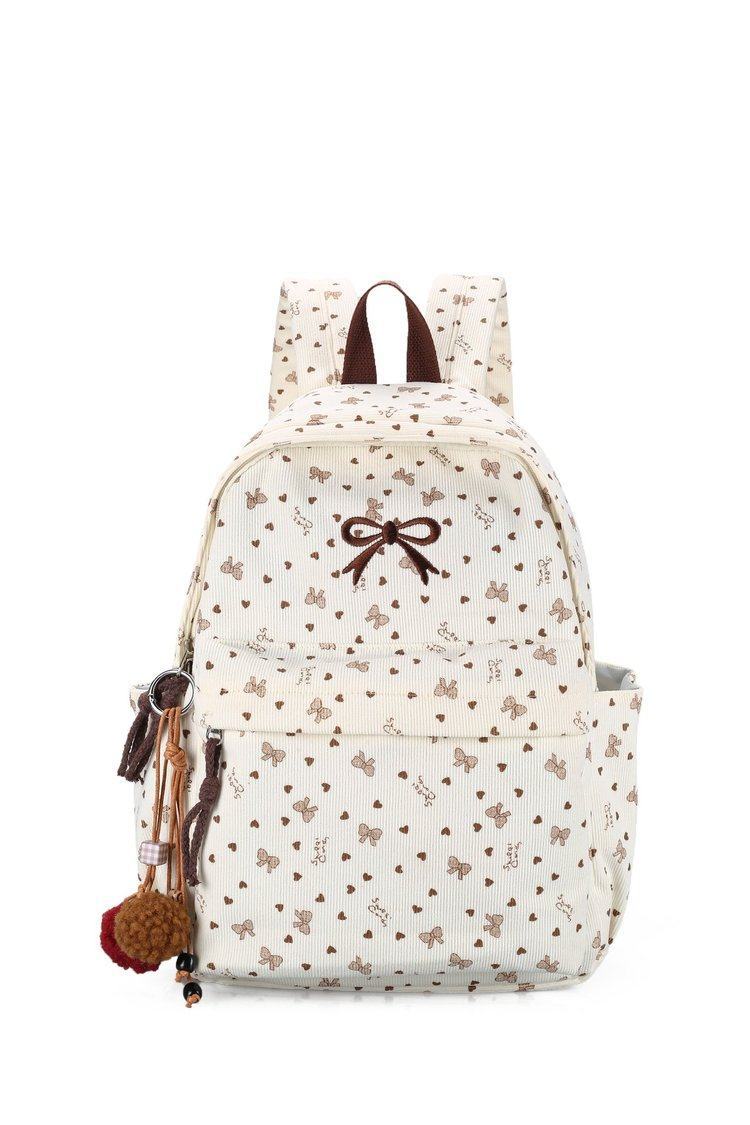 Playful Patterned Backpack