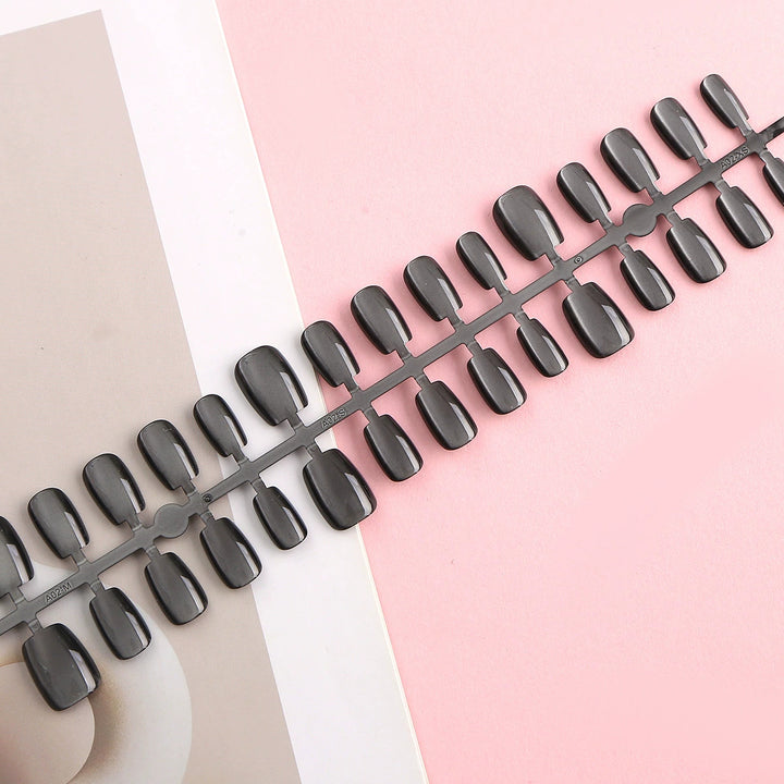Glossy Stiletto Press-On Nail Enhancements Bowlift
