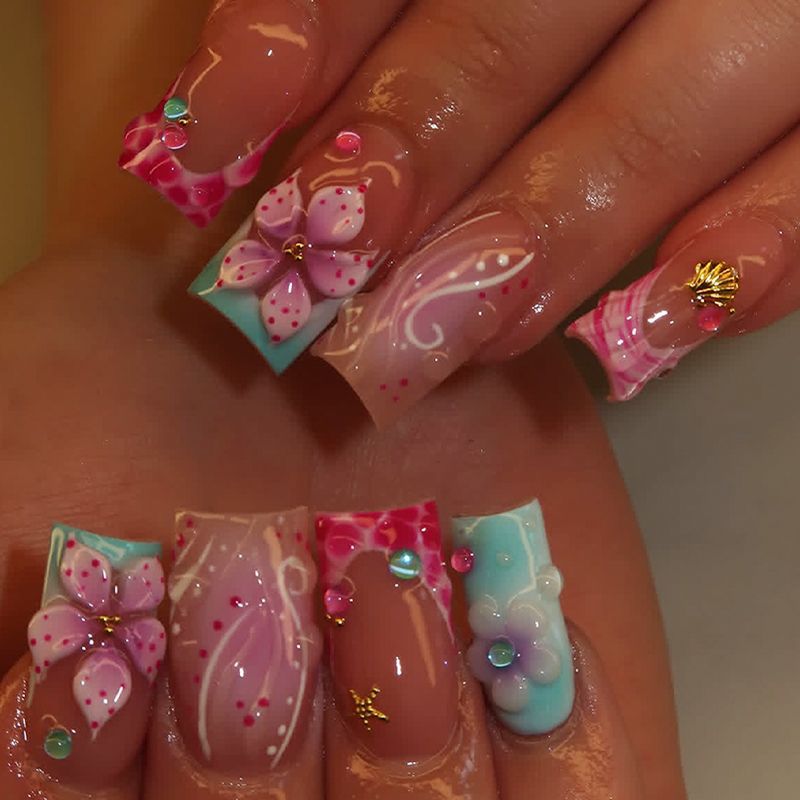 Artisan Decorative Nail Tips Bowlift