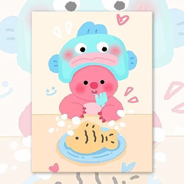Cute Bear-Themed Wall Art Bowlift