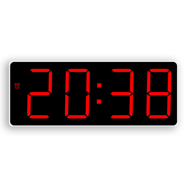 Digital Wall Clock with Large LED Display Bowlift