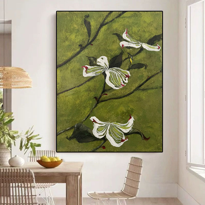 Floral Relief Wall Art