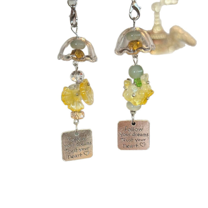 Inspirational Charm Keychain Bowlift