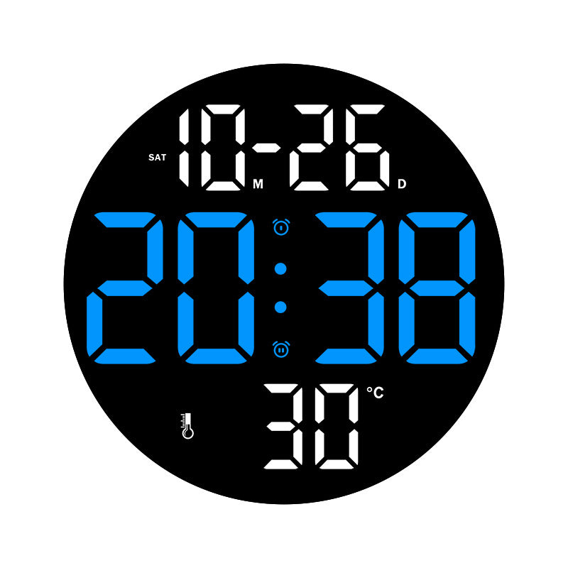 Digital wall clock with temperature and hygrometer function Bowlift