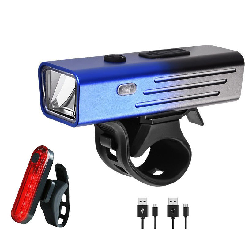 Rechargeable Bicycle Headlight and Safety Taillight Set Bowlift