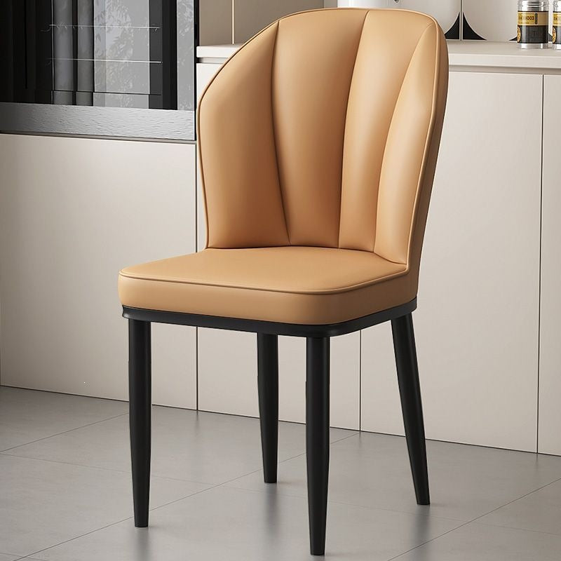 Contemporary High-Back Dining Chair Bowlift